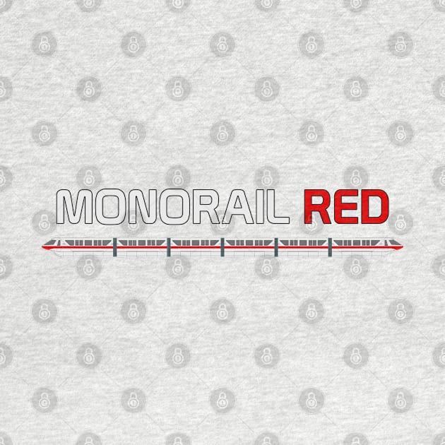 Monorail Red by Tomorrowland Arcade